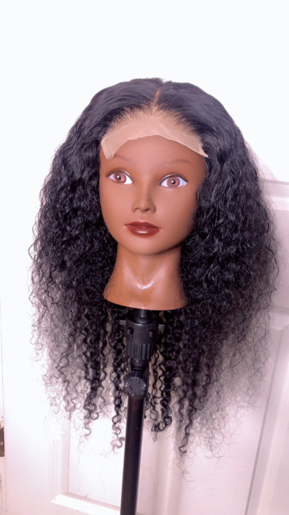 Preplucked 28” inch curly wig