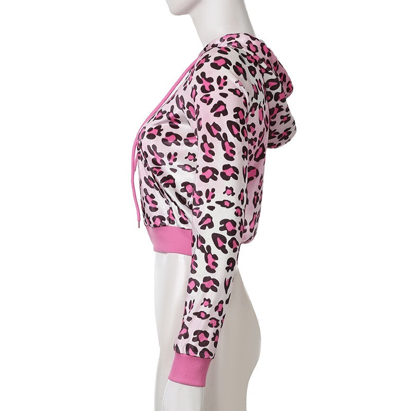 “Pink leopard” jacket