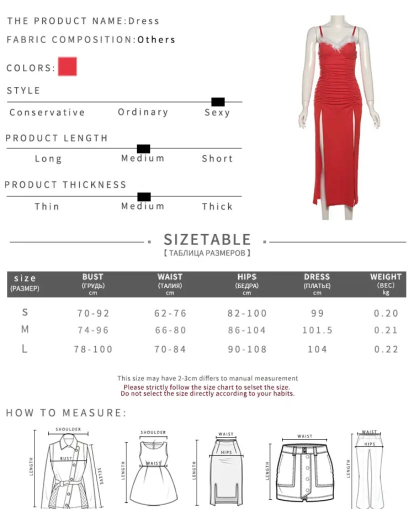 “ Santa favorite ” fur dress