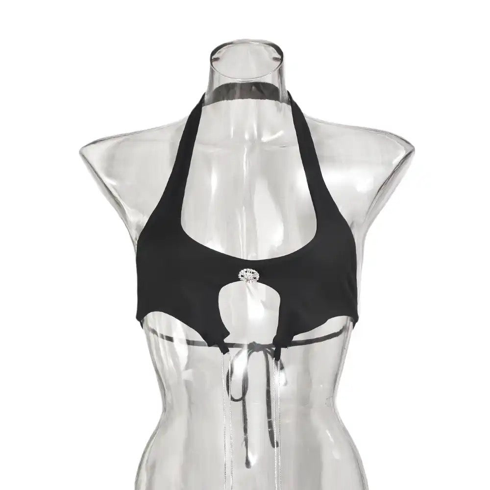 Pendant cropped tank