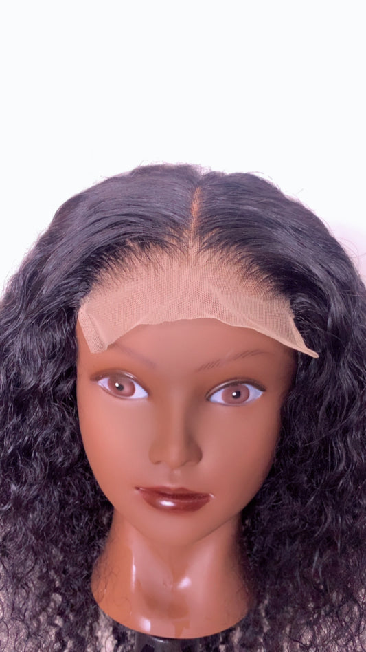 Preplucked 28” inch curly wig